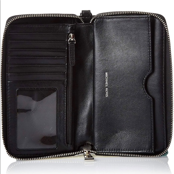 Michael Kors Black Quilted Wristlet - Picture 3 of 5